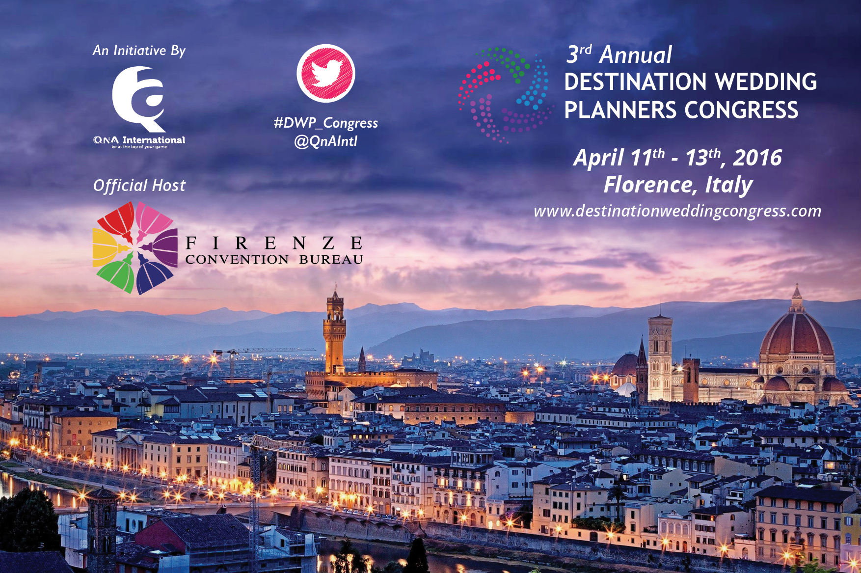 A Firenze il Destination Wedding Planner Congress 2016