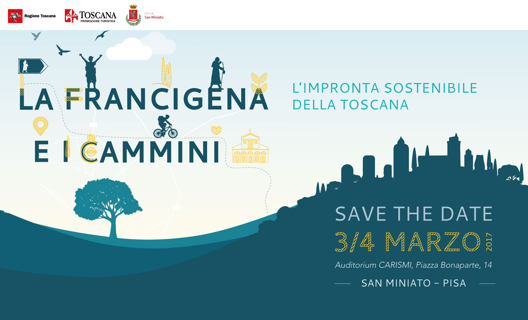 Francigena e Cammini – L’Impronta Sostenibile della Toscana