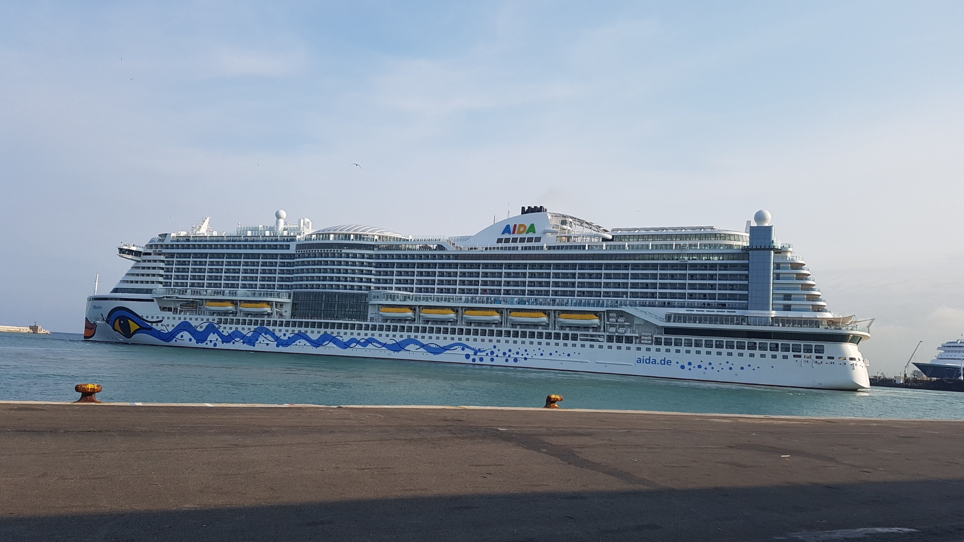 Crociere: si rafforza il rapporto tra Livorno e la AIDA Cruise