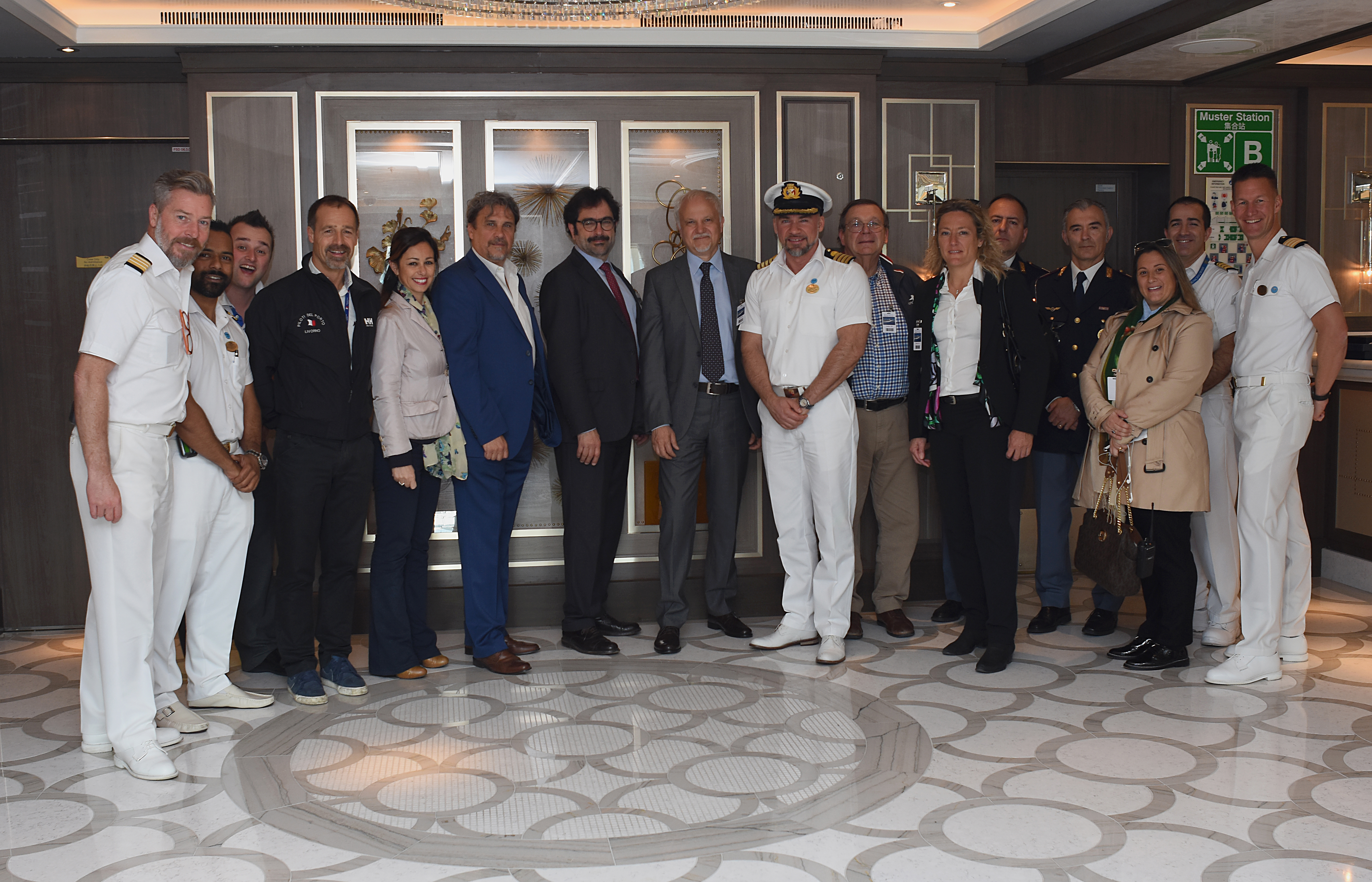 A Livorno scala l’Ammiraglia di Princess Cruises: la nuova Majestic Princess