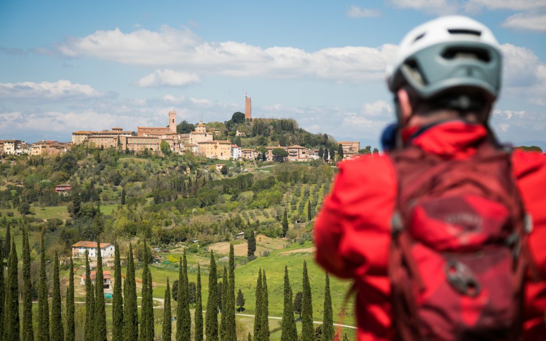 Bicycle. meravigliarsi in Toscana