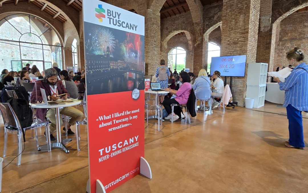 Buy Tuscany 2024: in aumento buyer internazionali e seller toscani. Si confermano elevatissime le percentuali di gradimento